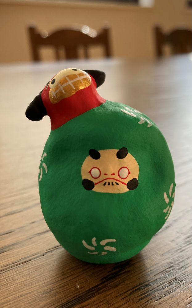 お正月だるま　山口さくら