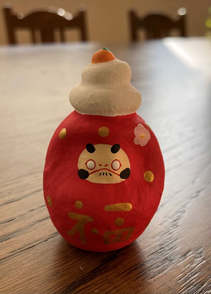 お正月だるま　山口さくら