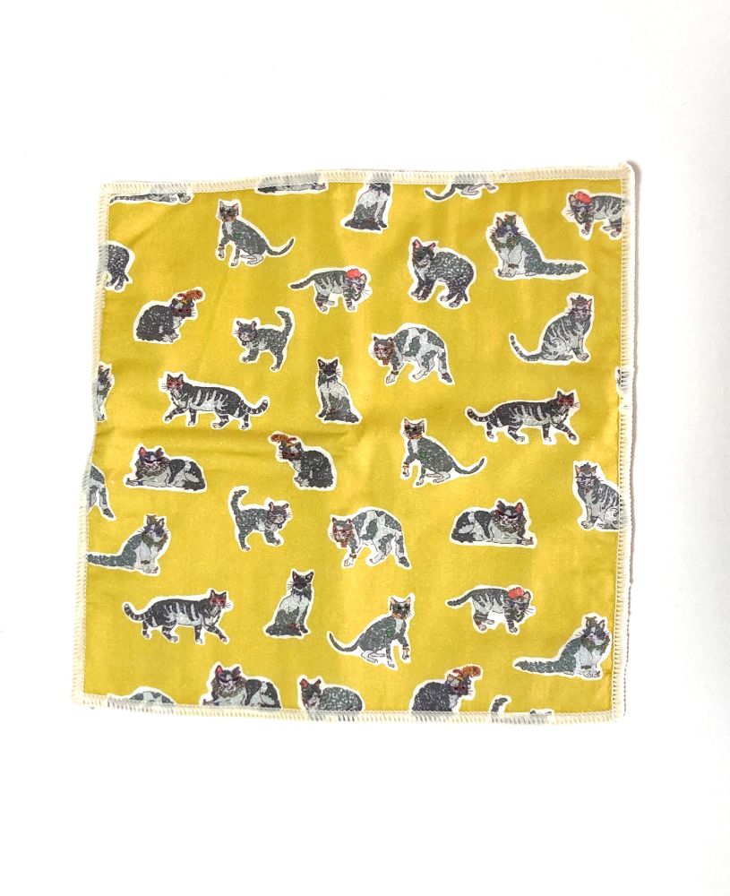 パイル&ハンカチ mini / yellow/ivory