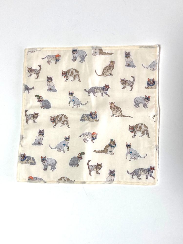 パイル&ハンカチ mini / yellow/ivory