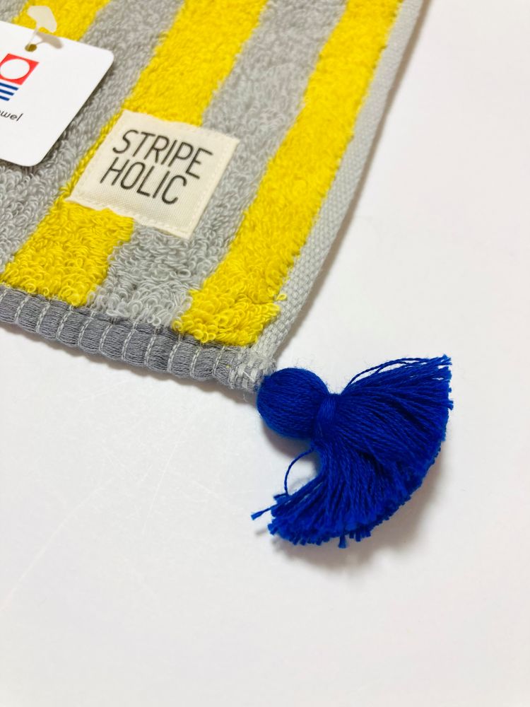 STRIPE　HOLIC　今治タオルハンカチ