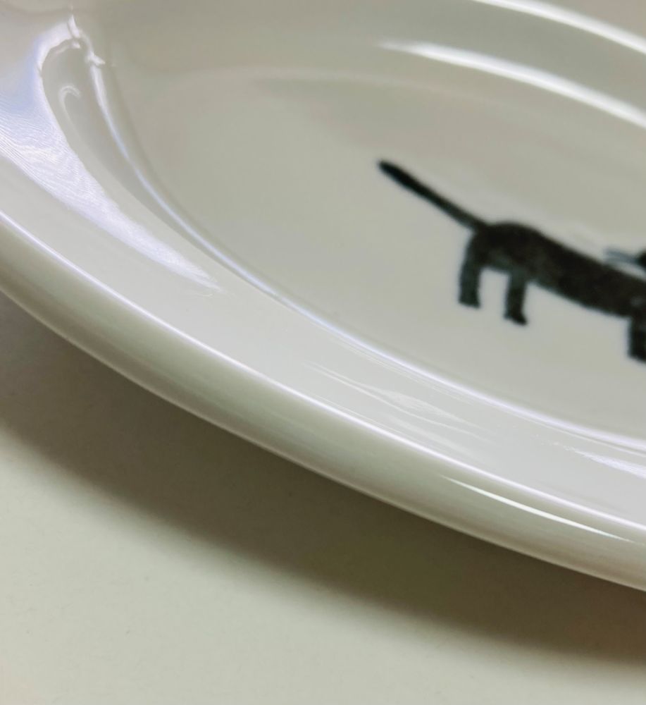 トラネコボンボン 猫の楕円皿(小)