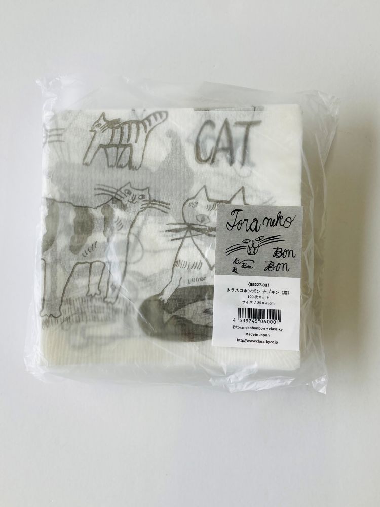 トラネコボンボンナプキン100枚セット