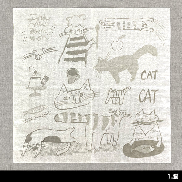 トラネコボンボンナプキン100枚セット