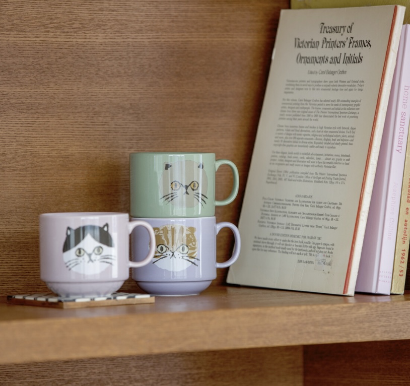 【箱付き】I LOVE CAT！マグカップ/PK