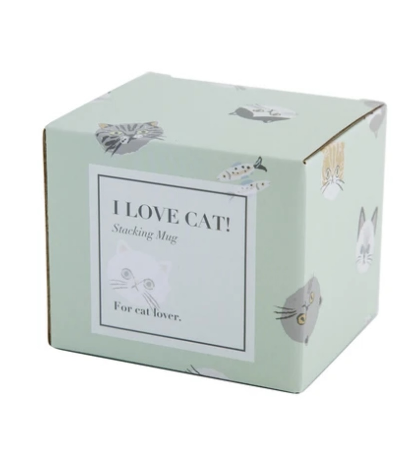 【箱付き】I LOVE CAT！マグカップ/SE