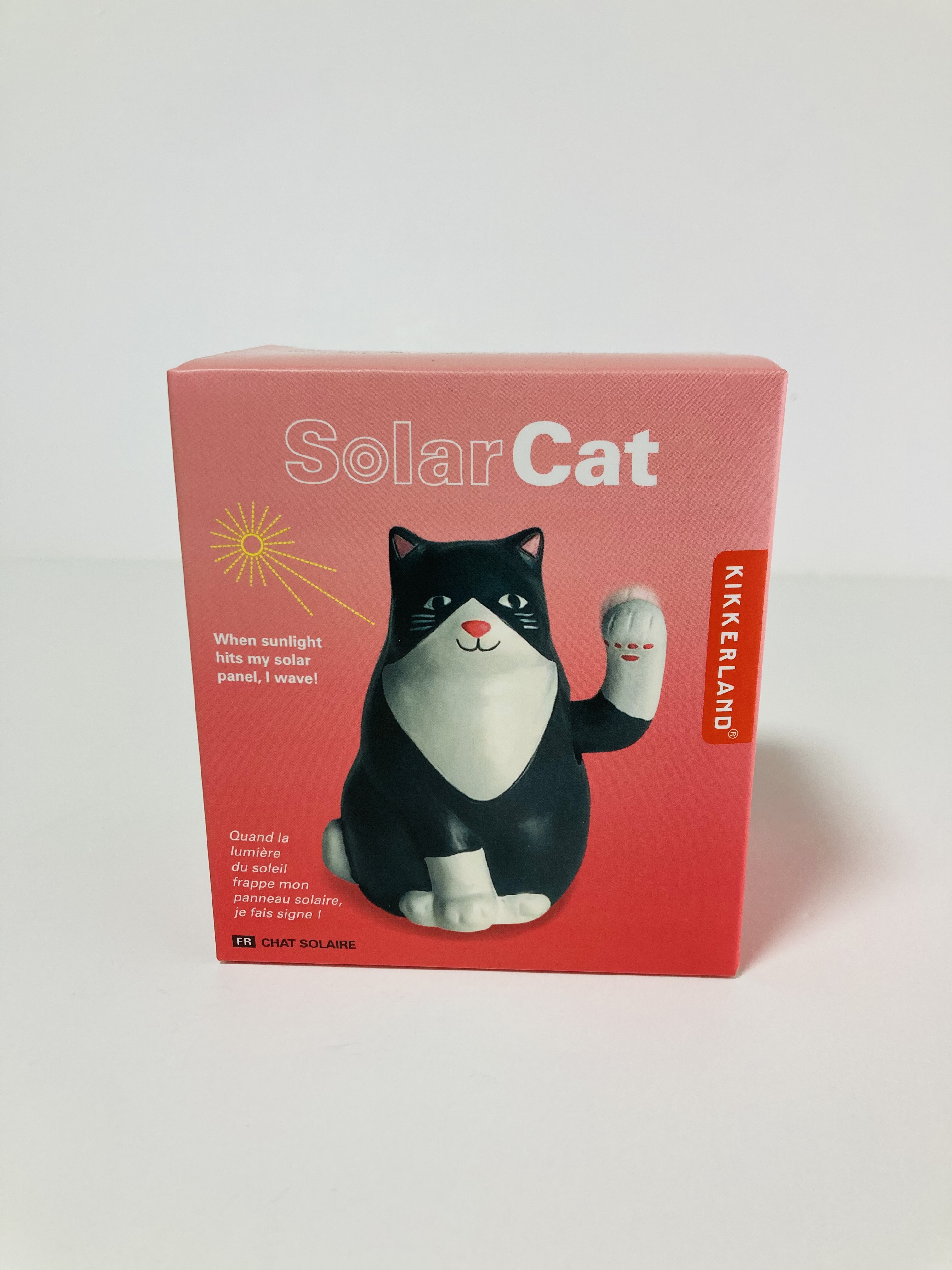 【箱付き】KIKKERLAND / キッカーランド　SolarCat ソーラーキャット