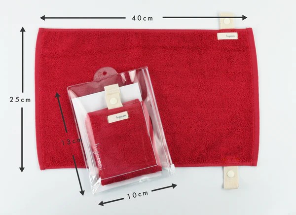 Mikketa～身に着けるタオル～カラー/RD