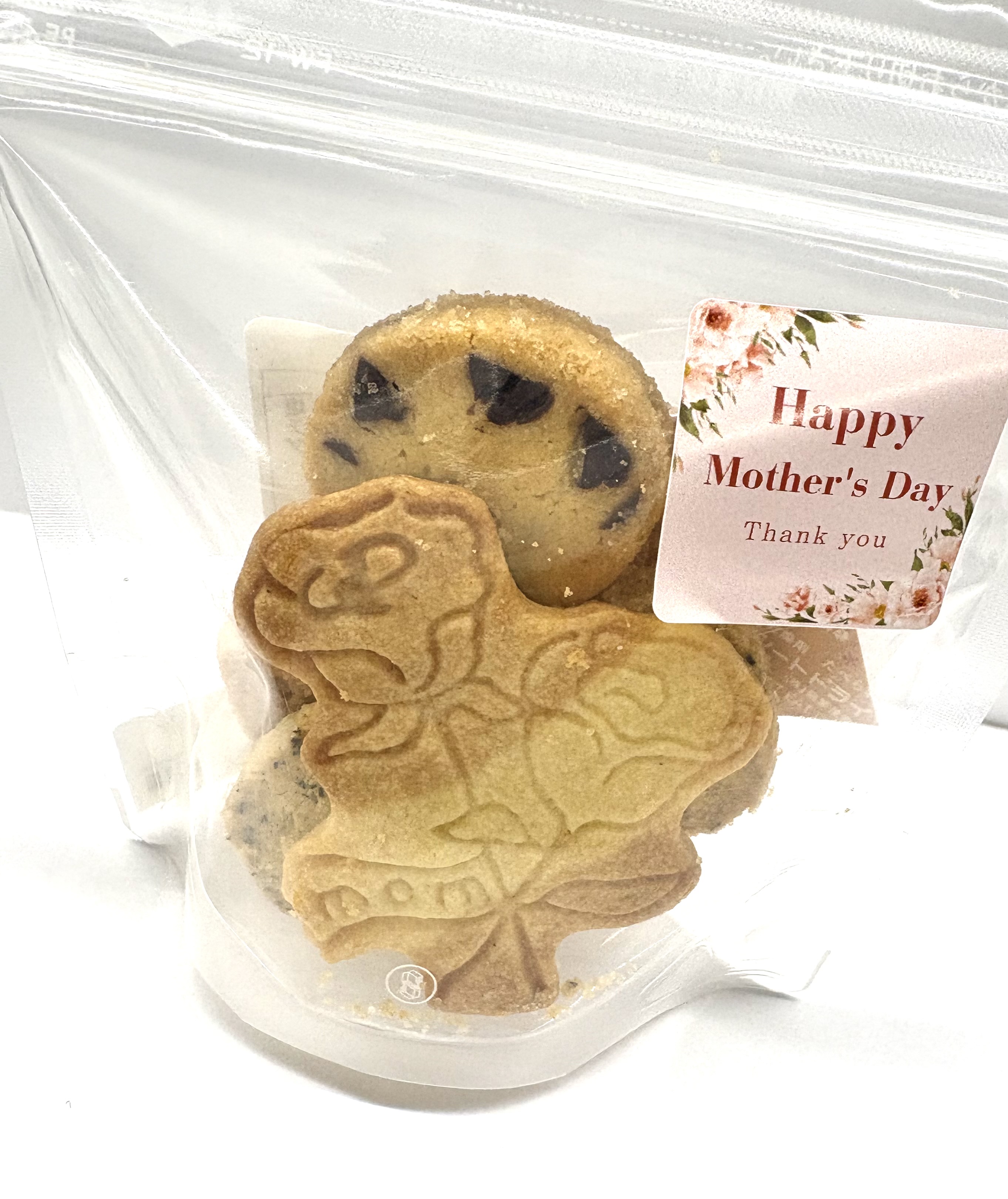 カーネーション型入りクッキー