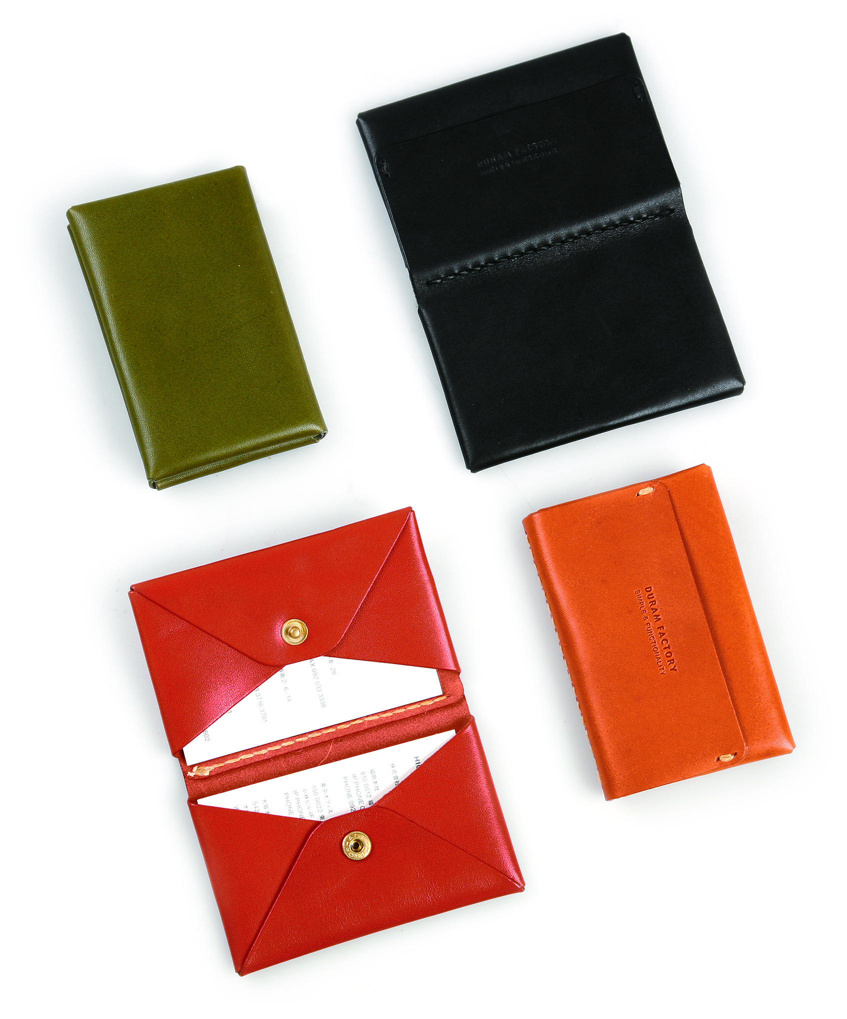 DURAM Card Case　ドゥラム カードケース　BK