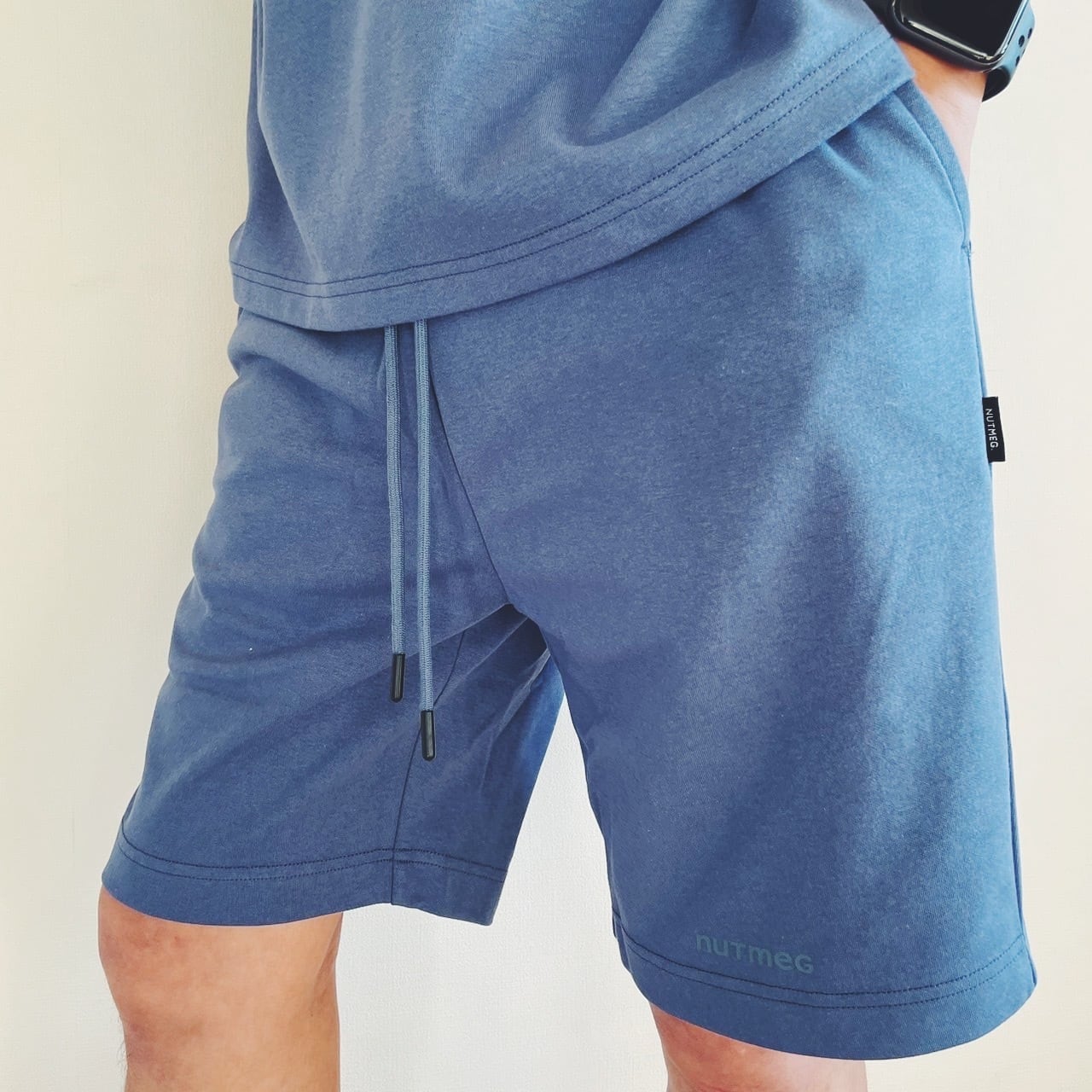 【Goodwear】吸水速乾　ロゴ入り　ショートパンツ　NUTMEG．