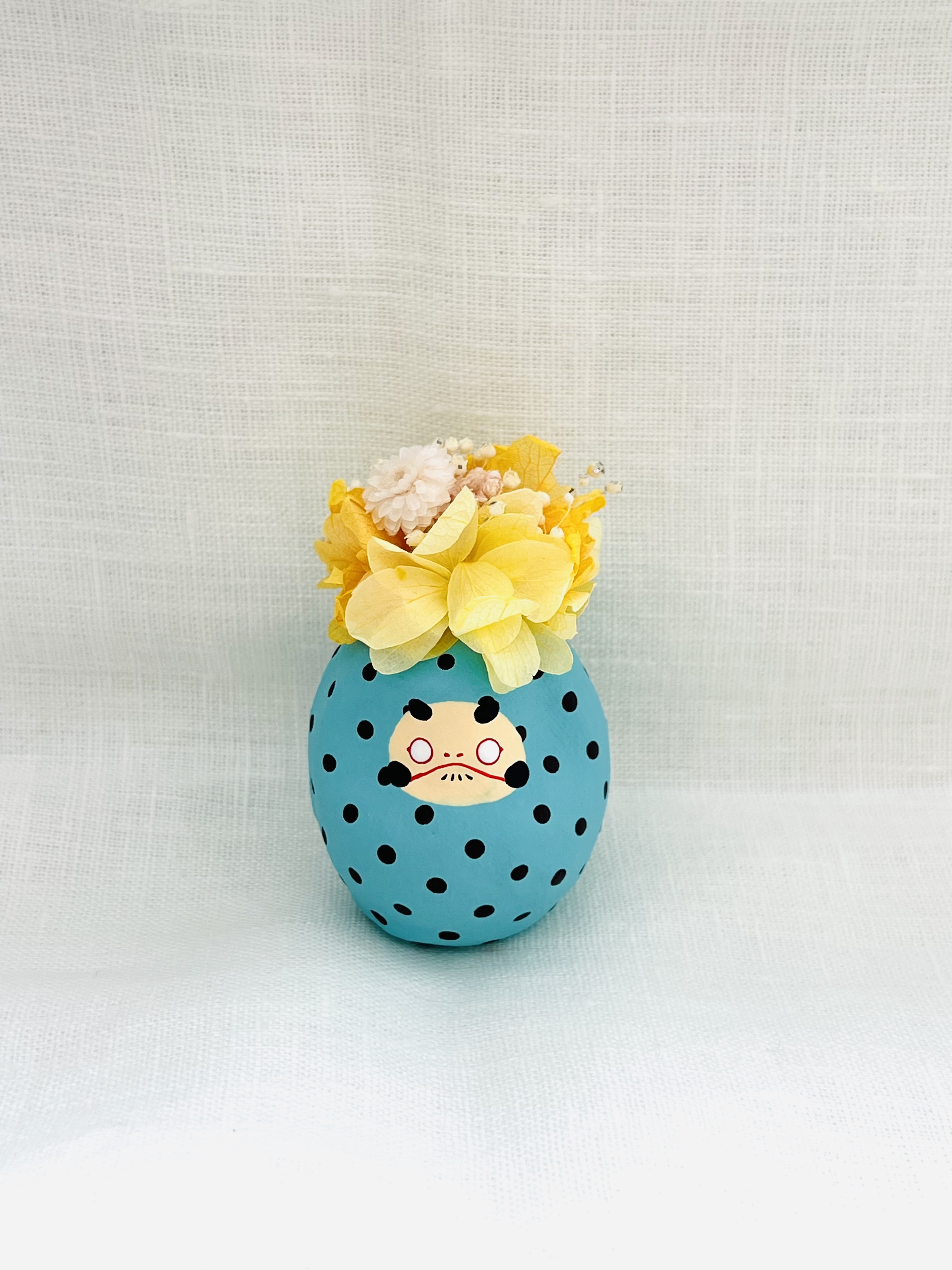 ブーケ付きだるま 山口さくら