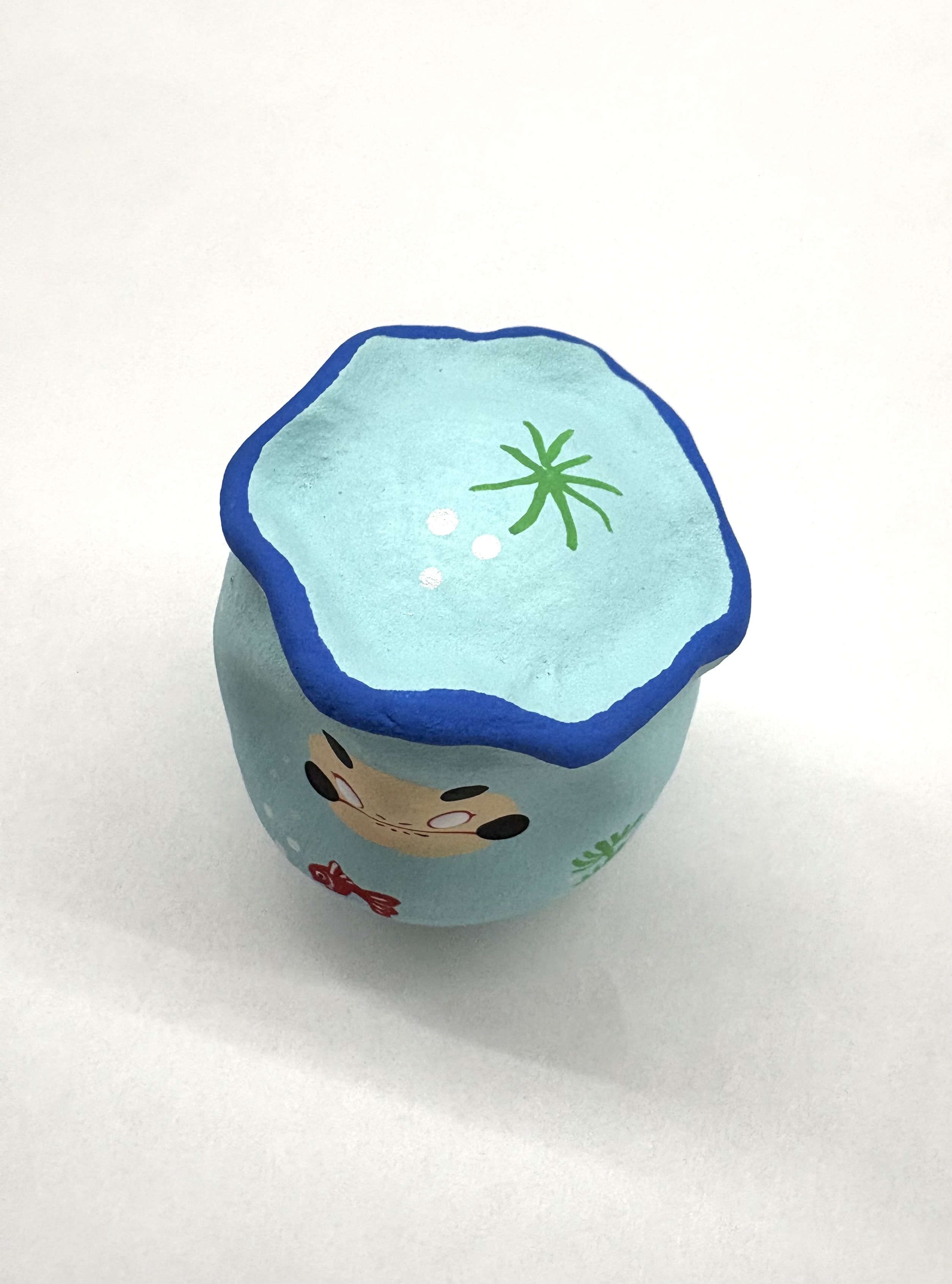 金魚鉢だるま　 山口さくら