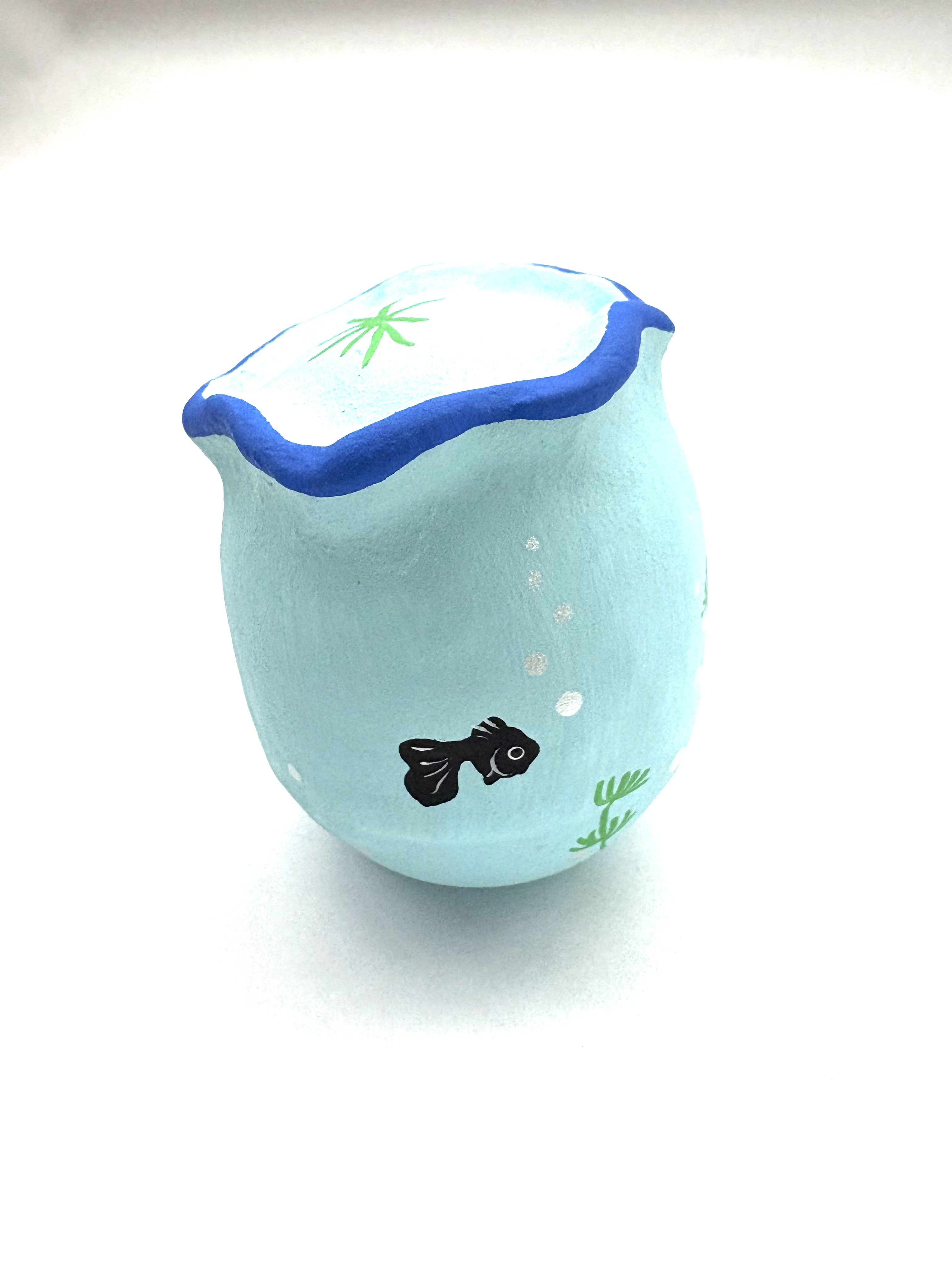 金魚鉢だるま　 山口さくら