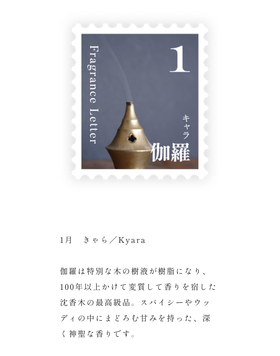 Fragrance　Letter　ディフューザー